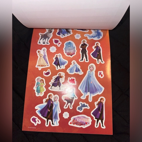 New Frozen Create a Scene Sticker Activity Book - Picture 3 of 4